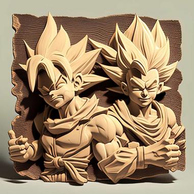 3D модель Гра Dragon Ball Z Tenkaichi Tag Team (STL)